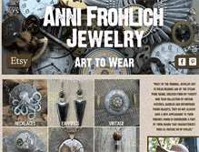 Tablet Screenshot of annifrohlich.com